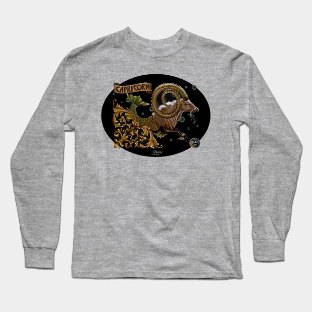 CAPRICORN Long Sleeve T-Shirt by TOBOLAND